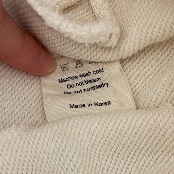 The Frankie Shop EUC Vanessa Sweatsuit - Hoodie AND Sweatpants in Vanilla - Picture 12 of 14